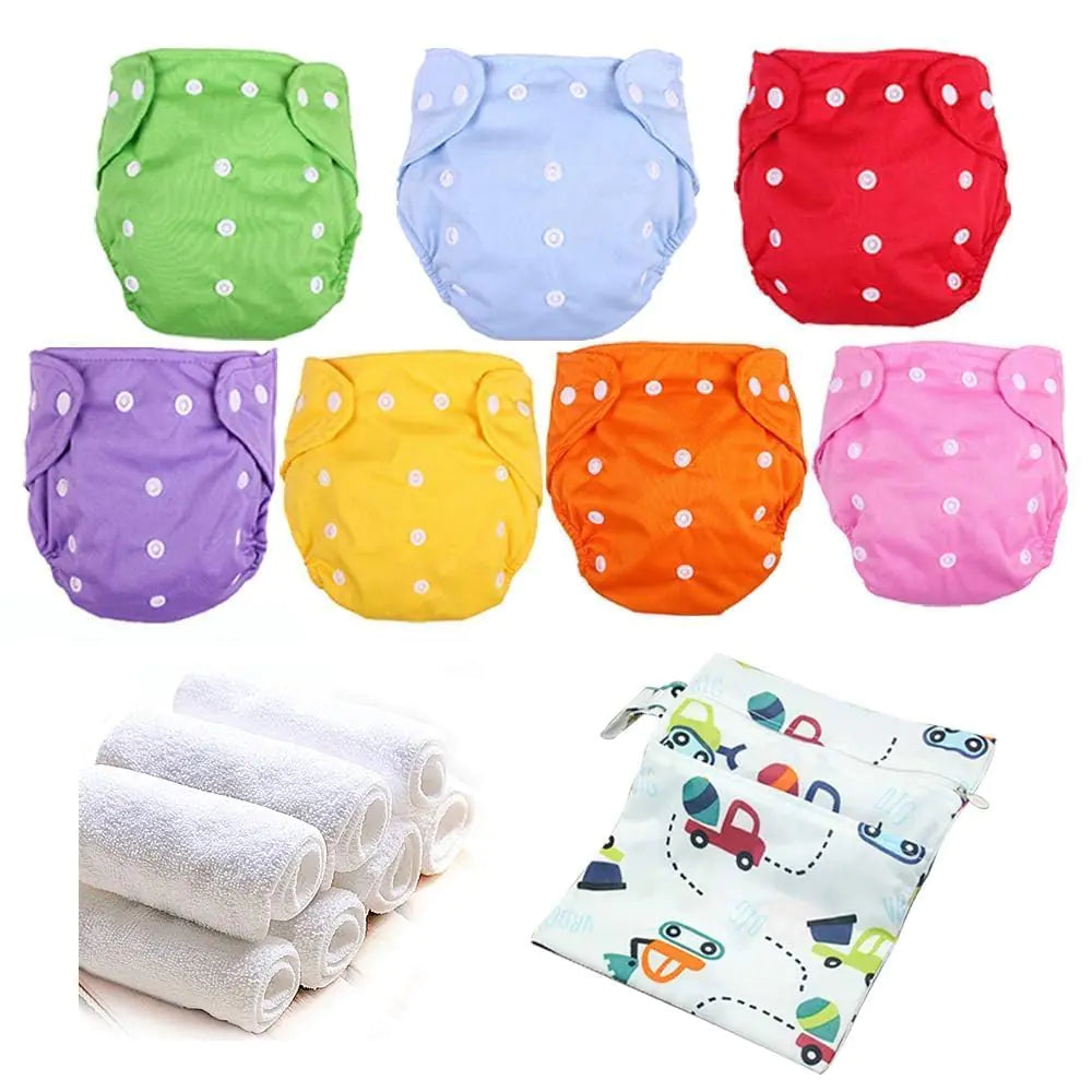 Reusable Baby Cloth Diapers
