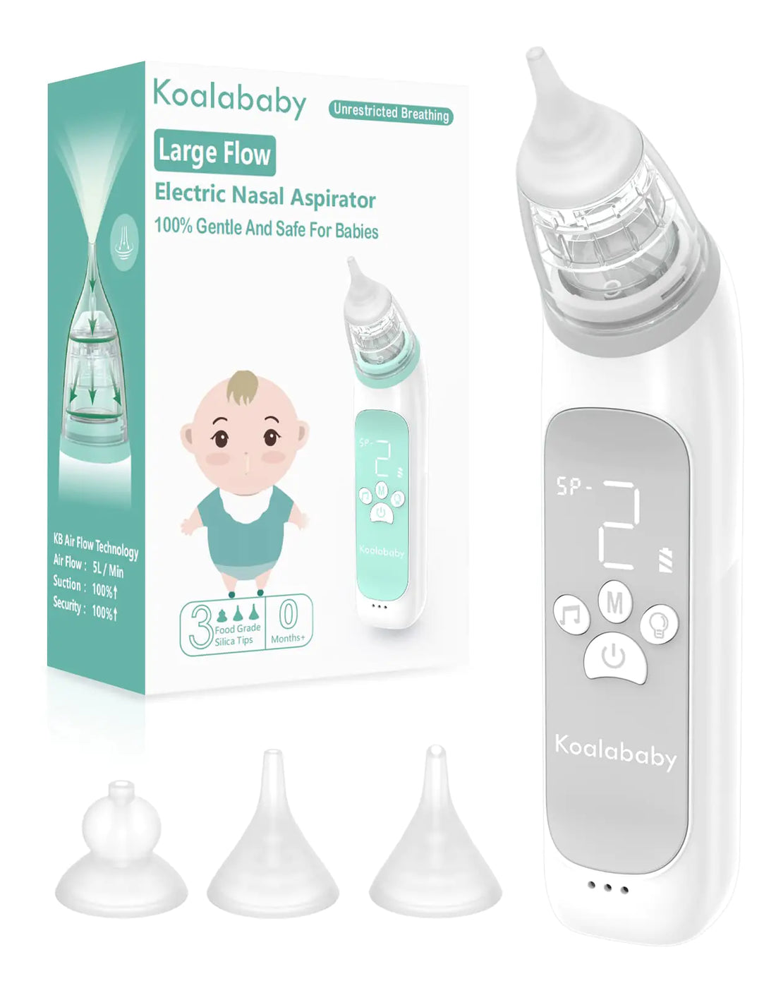 Koalababy Electric Nasal Aspirator for Babies & Toddlers